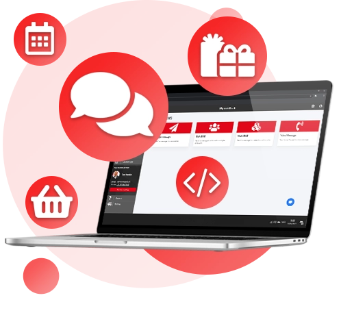 All messaging options in one platform